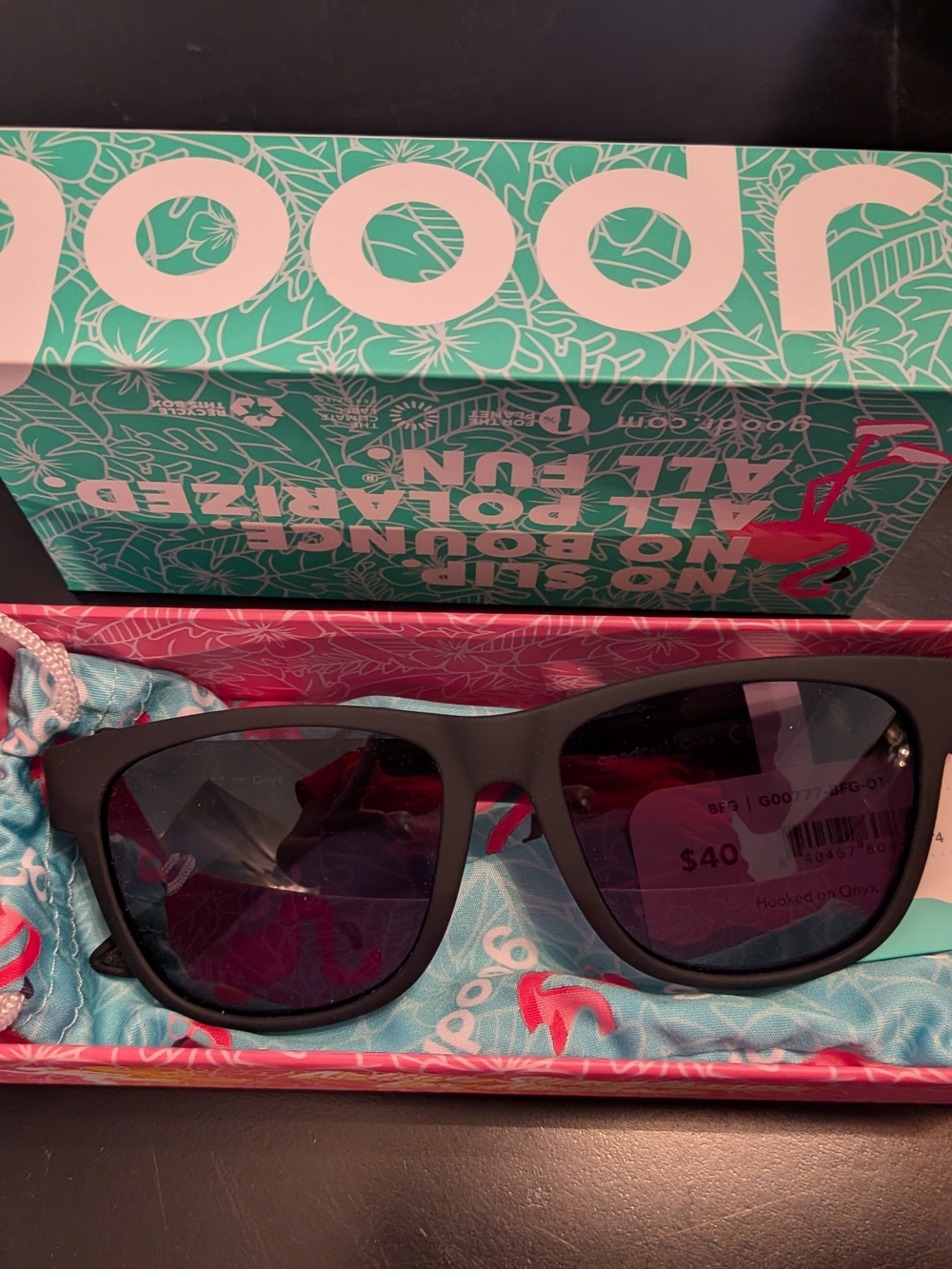 New In Box Goodr Polarized UV Protection Sunglasses